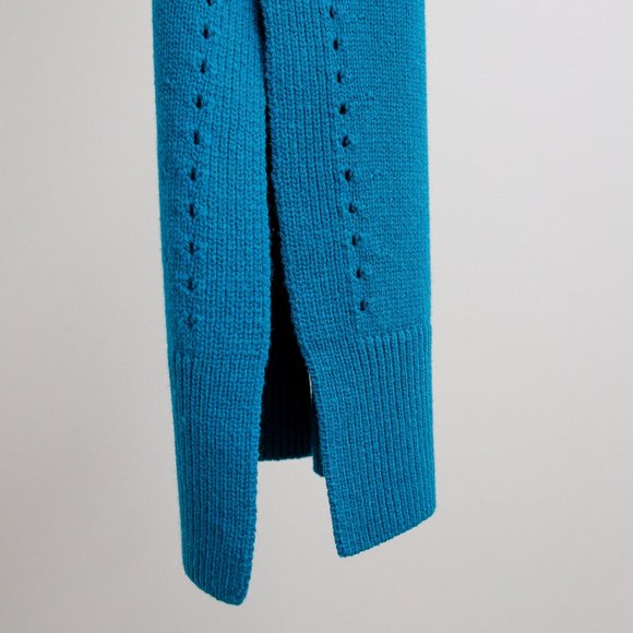 Dorothee Schumacher Teal V-Neck Vest - Picture 6 of 9